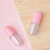 Confezione da 2 Mini Flaconi Dosatori per Fondotinta e Siero da Viaggio con Pennello - Contenitore Cosmetico Portatile a Prova di Perdita