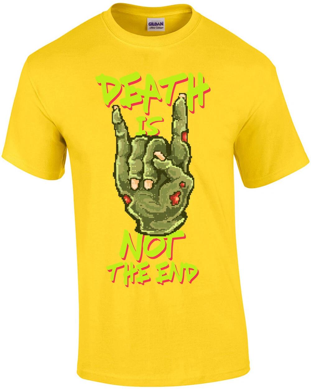 Death Is Not The End Retro Zombie T-Shirt S