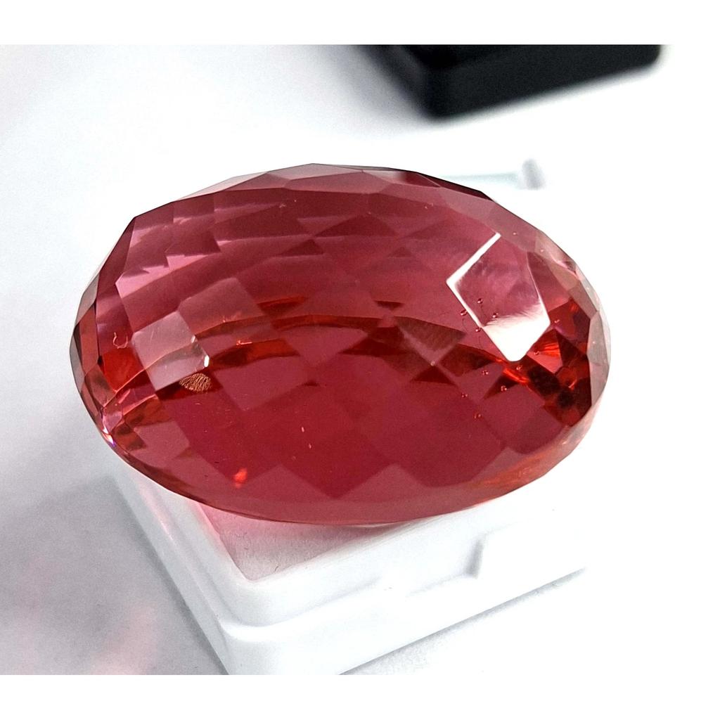 Certified Natural Padparadscha Sapphire Oval Cut 179-181 Ct Fabulous Gemstone