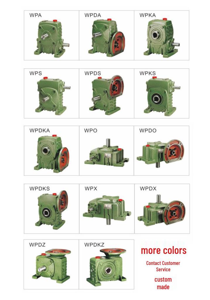 Precision Single-Stage Turbine Worm Gear Reducer for Mixers