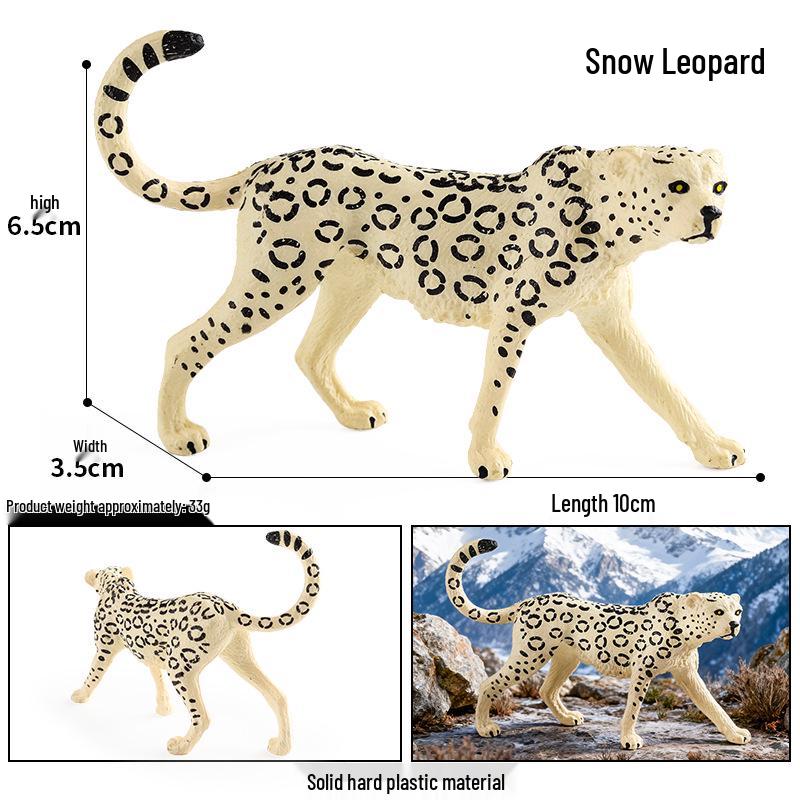 Realistic Arctic Animal Models Toys: Polar Bear, Beluga, Seal, Wolf, Snow Leopard, Penguin