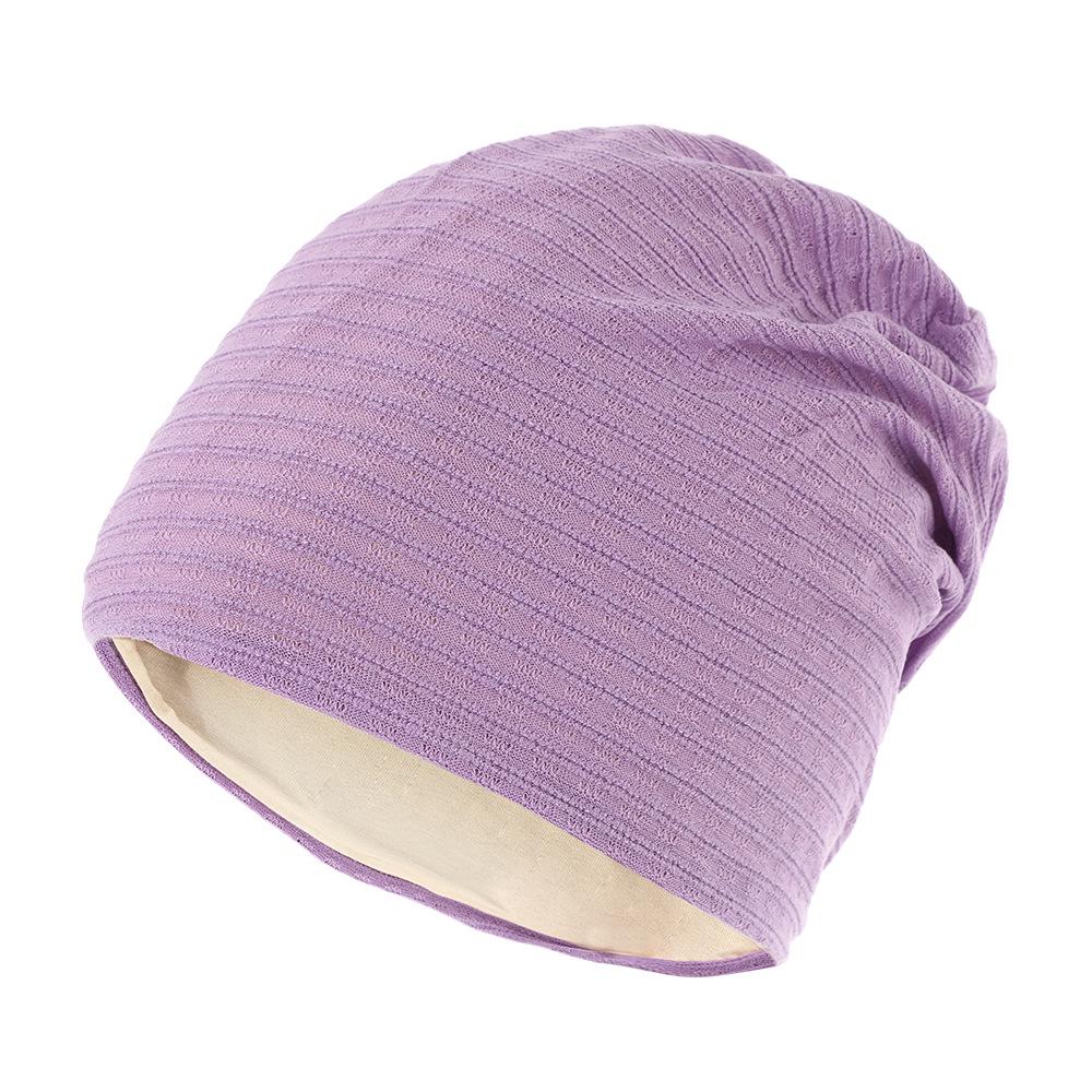 Leichte gestreifte Slouchy Sportmütze für Frühling/Sommer – Schweißableitend, winddicht, warm und perfekt für die Zeit nach der Geburt