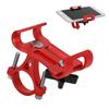 Fahrrad Handyhalterung Outdoor Fahren Lenker Fahrrad Aluminiumlegierung Handyhalter für NavigationRot