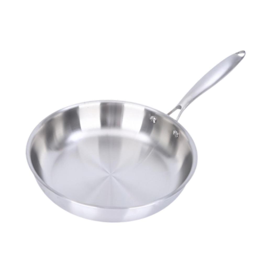 Flat Bottom Frying Pan for Omelettes and Pancakes, Easy To Clean Kitchen Tool