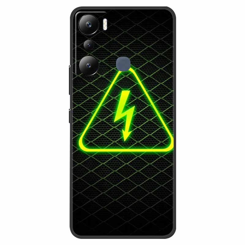 For Infinix Hot 20i Case Hot12i X665C Shockproof Soft Silicone TPU Back Cover For Infinix Hot 20i 20 I X665E Phone Cases 6.6"