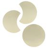 Round Mirror Wall Sticker DIY Wall Decal for Home Living Room TV Background Bedroom DecorGold