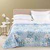 Eloise Floral Spring Bedspread In Cotton Satin 80 G/sqm