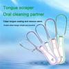 Adult Tongue Scraper Tongue Cleaner Remove Halitosis Tongue Coating Oral Care Tongue Scraping Brush Oral Care Tool