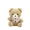 Adorable Celebrity Bear Plush Pendant with Bow Tie Keychain