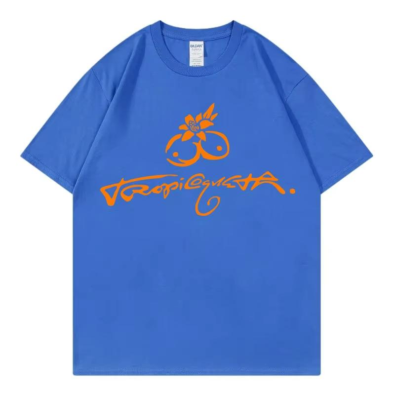 Karol G Tropicoqueta 2025 New Album Logo Graphic T Shirts Harajuku Pop Music Short Sleeve T-shirt Men Women Y2k Fashion T-shirts