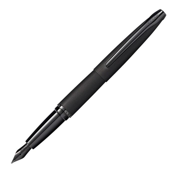 CROSS ATX Brushed Finish Fountain Pen, Stainless Steel Nib (F) N886-41FJ, Fine Point
