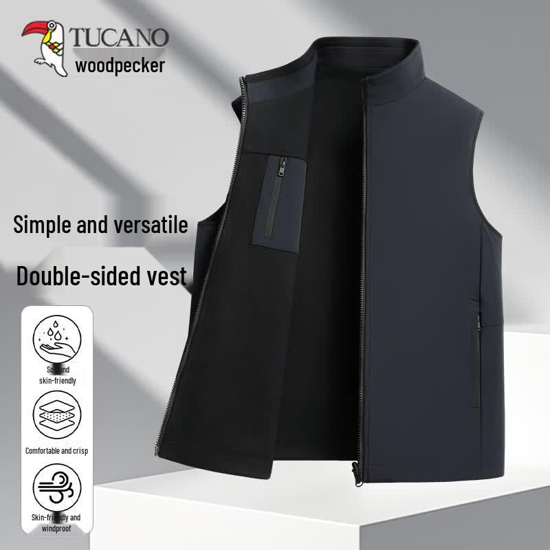 TUCANO Men s Reversible Stand-Collar Vest 190