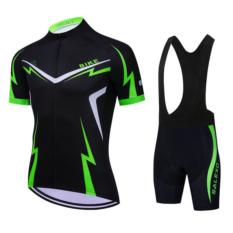 2026 Летний велосипедный костюм с коротким рукавом Мужской костюм Велосипедный XS
