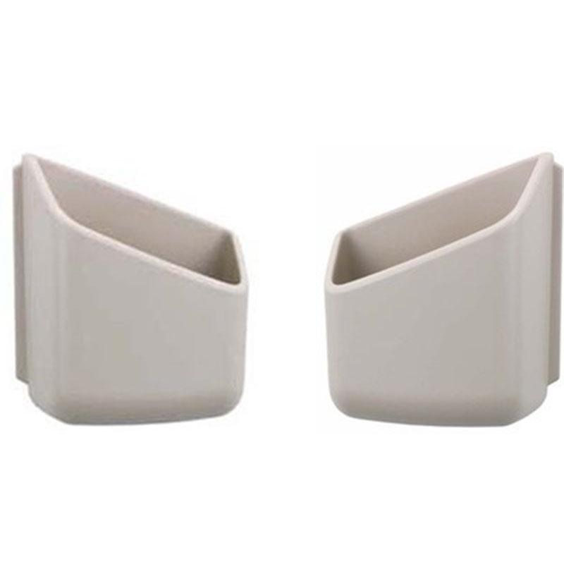 Car Multifunctional Adhesive Storage Box: Cigarette Case, Glasses Holder, Phone and Card Holder for A-Pillar. Model 933 Pair.