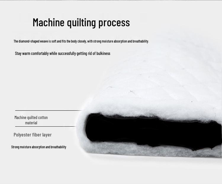 Herren Weste im Europäischen Stil, Glänzend, Ärmellos, Daunen-Baumwolle, Lässig, Stehkragen, Übergröße