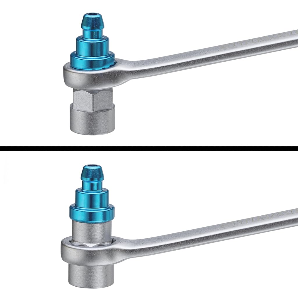 STRAIGHT 19-1518 Brake Bleeder Wrench 0.3 Inch (8 Mm) with One Way Valve