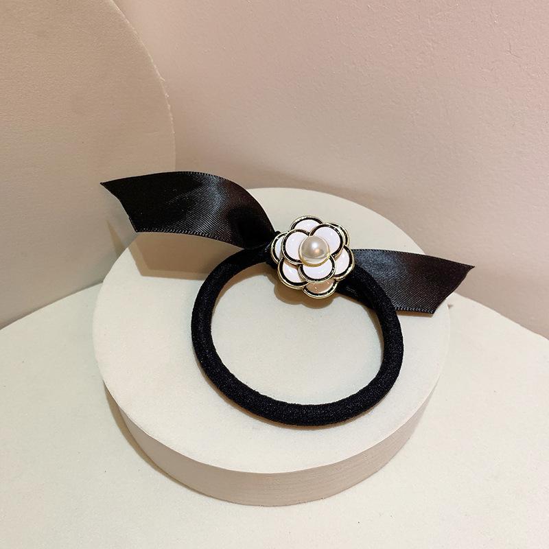 Kaméliová čelenka do vlasů pro ženy Gumička do vlasů Luxusní šperky Dámská čelenka do vlasů Dívčí perlové vlasové doplňky Vlasové šperky pro ženy