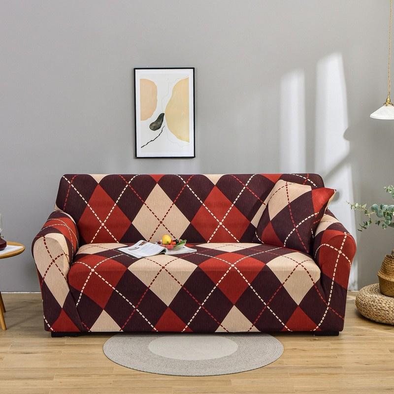 Geometric Printed Sofa Slipcoversastic Sofa Covers For Living Room Non-Slip Couch Cover Funda Sofa S/M/L/Xl 1Pc
