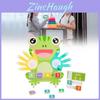 Wooden Frog Finger Math Puzzle For Kids Learning Addition And Subtraction Skill Development