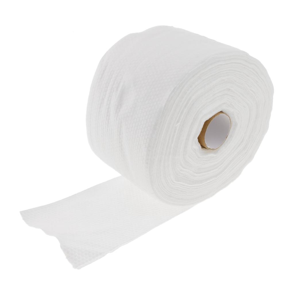 toallitas desechables de tela no tejida toallitas desechables de belleza 30 m por rollo Toalla desechable de limpieza toallitas faciales de maquillaje
