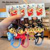 Crayon Shin-chan Doll Keychain: Cute Couple Backpack Pendant & Student Gift Ornament