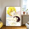 Anime Doukyuusei  Vintage Posters Sticky Retro Kraft Paper Sticker DIY Room Bar Cafe Kawaii Room Decor