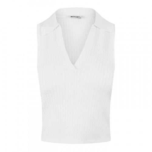 Jack Wills Womens/Ladies Cable Knit Sleeveless Shirt