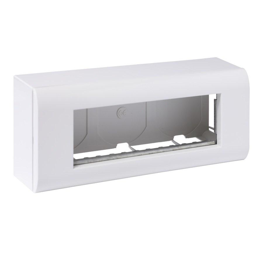 6-module surface-mounted housing for 45x45 equipment