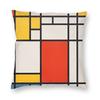 Piet Mondrian Abstract Pop Art 1960s Pillow Cover  Fashion Pillow Case For Office Car Home Decor Print Cushion Cover Gift Idea