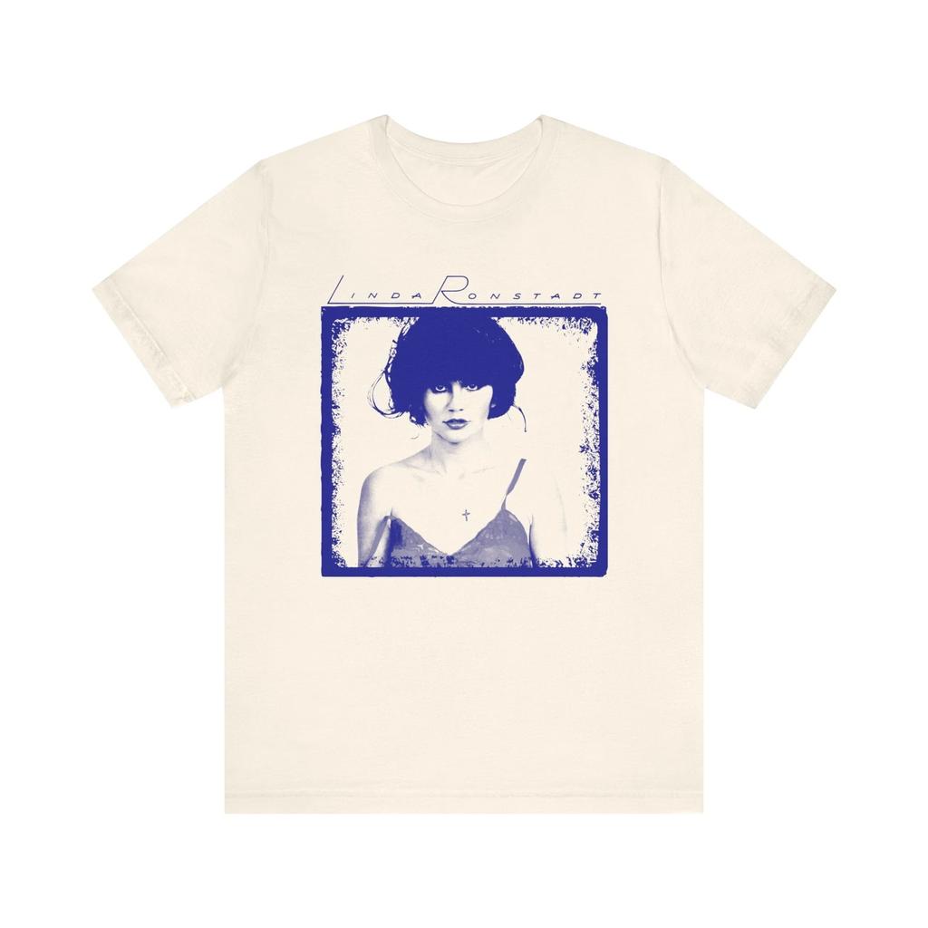 Linda Ronstadt Retro Style Graphic Tee Shirt Unisex Jersey Short Sleeve Tee