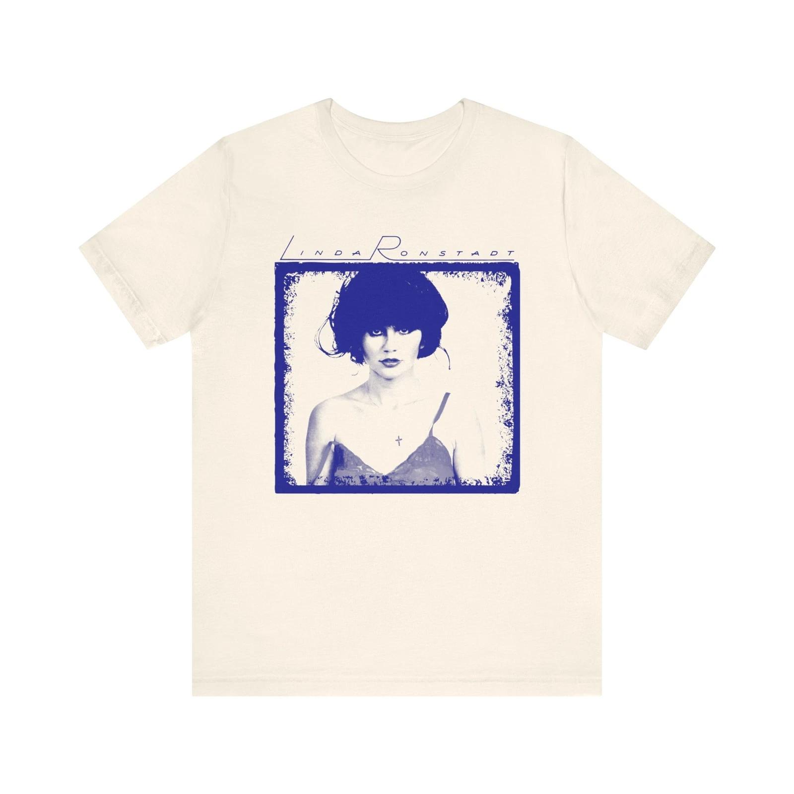 Linda Ronstadt Retro Style Graphic Tee Shirt Unisex Jersey Short Sleeve Tee M