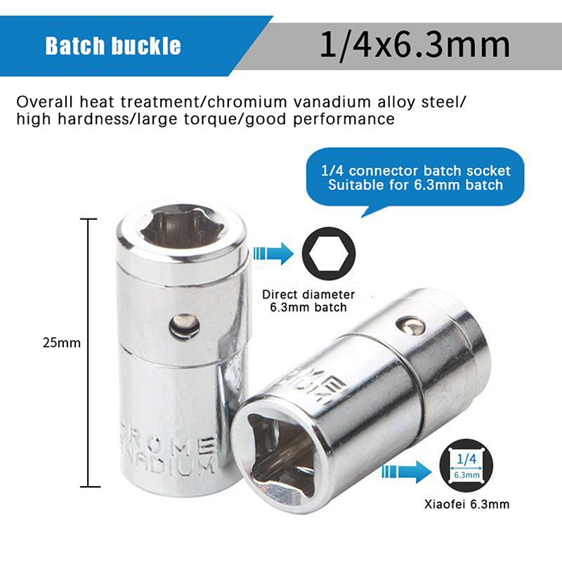 Durable Impact Socket Converter with Hex Shank Bits, Essential for Repair and Replacement Tools.