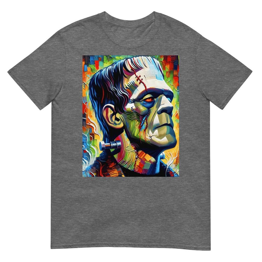 Frankenstein Monster And Bride Halloween Matching Couple TShirt