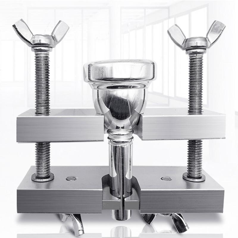 Mouthpiece Puller, Universal Separator Mouth Extractor, Brass Horn Trombone Mouth Maintenance Tool Extractor with Handle