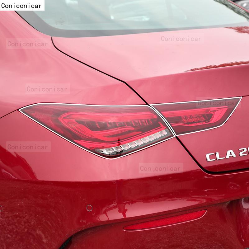 Für Mercedes Benz CLA-Klasse 2020-2024 Auto-Scheinwerfer Transparente TPU-Schutzfolie Frontlicht Farbwechsel Zubehör