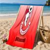 Afc Bournemouth Crest Beach Towel Microfiber Beach Towel, Lightweight and Quick-Dry, for Summer Travel, Swimming Pool Fan Birthday Gift