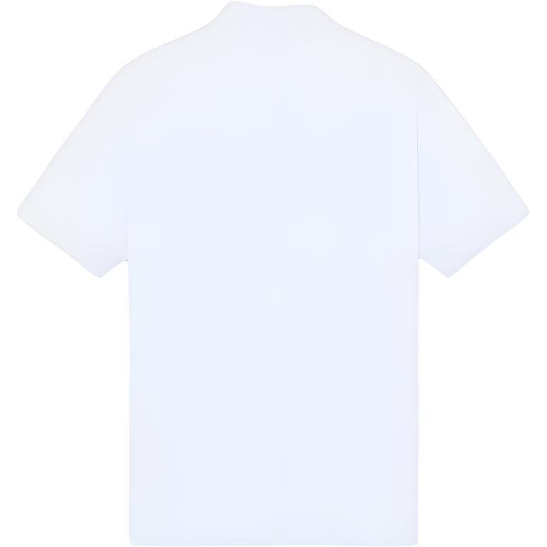 STONE ISLAND Camisa Polo de Manga Curta com Botão de Logo Masculina Camisas Polo Branca K1S1522000-2RS0039-V0001