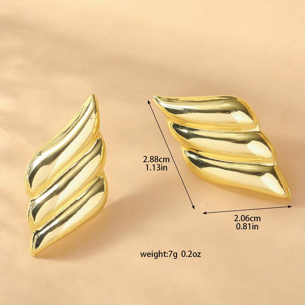 Accessories Circle Hollow Fan Circle Metal Earrings Women'S French Retro Elegant Niche Premium