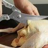 Multifunctional Kitchen and Bone Shears with Plastic and Aluminum Handle