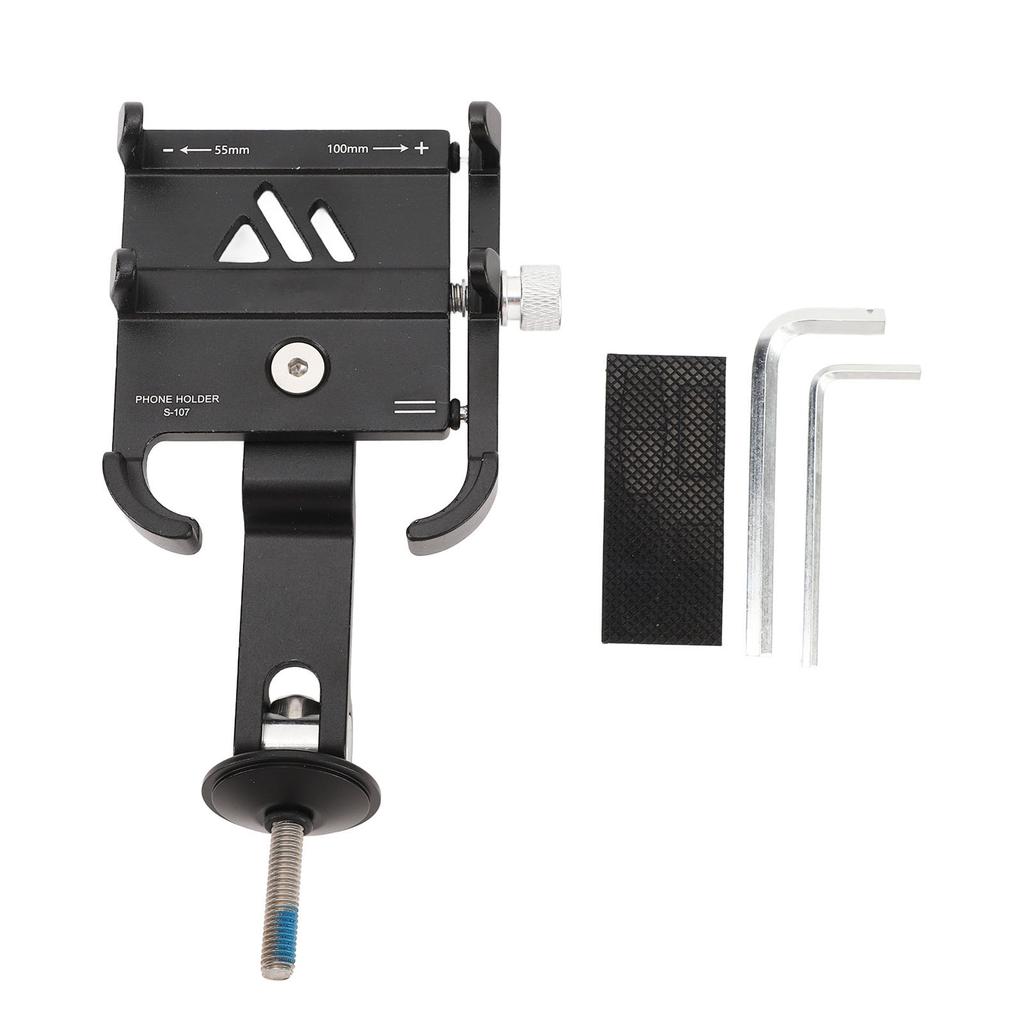 Bike Stem Phone Holder Aluminum Alloy Adjustable Cycling Road Mountain Bike Phone Headset Mount for