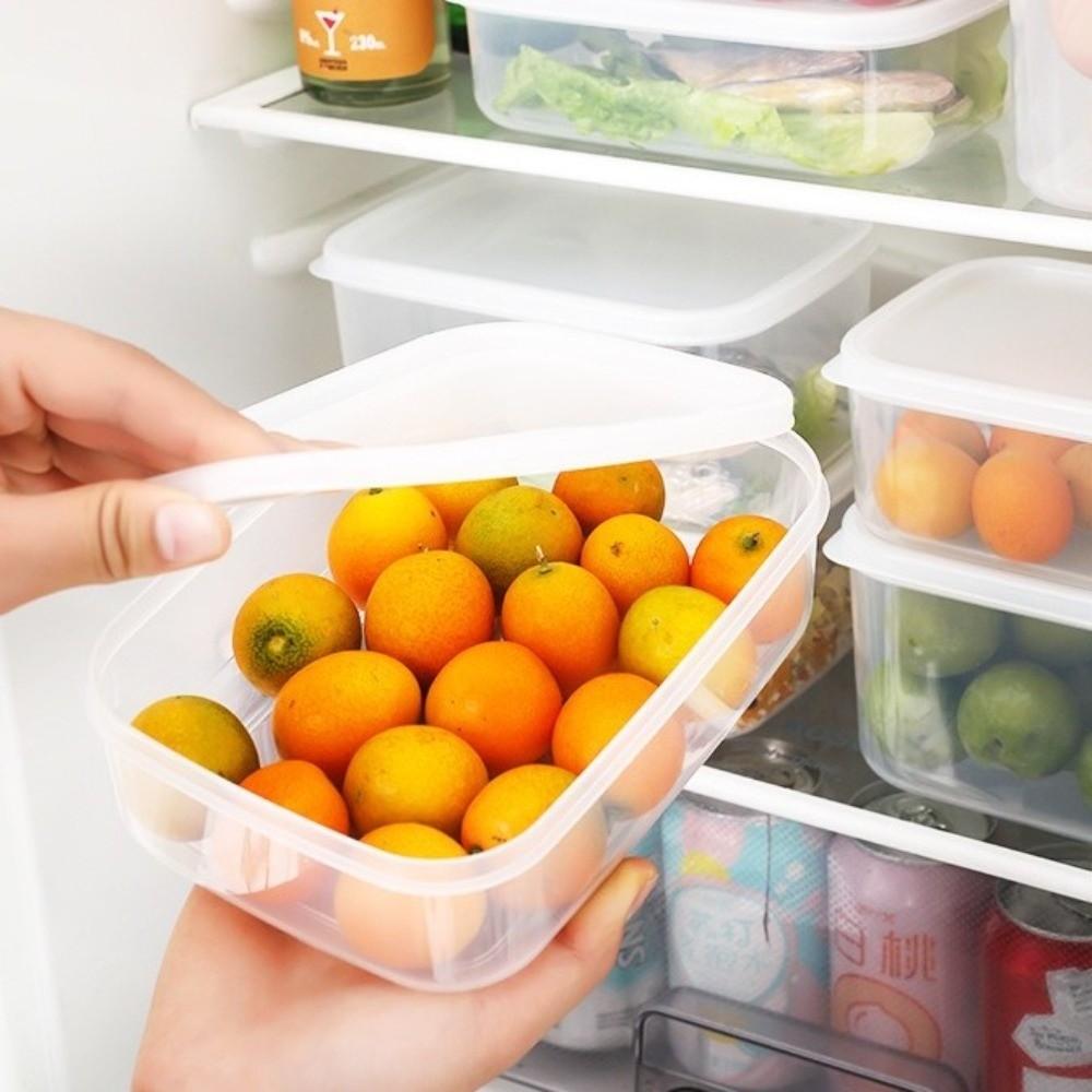 Transparent Refrigerator Storage Box Fresh Preservation Multifunctional Fridge Organizer Rack Durable Resuable