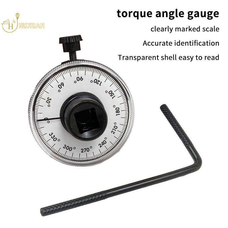 Torque Wrench Torquemeter Dial Hand Tool Auto Service Equipment Garage Calibrated In Degrees Automotive Tools Car Repairing 1PC