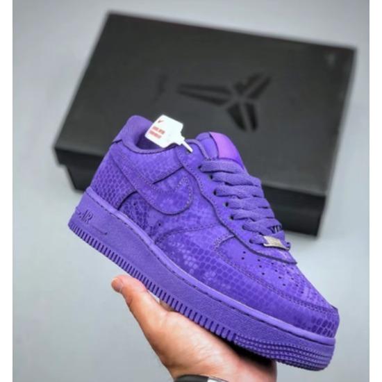 Kobe Bryant x Nike Air Force 1 Low 'Mamba Forever' 'Court Purple' IB0018-500