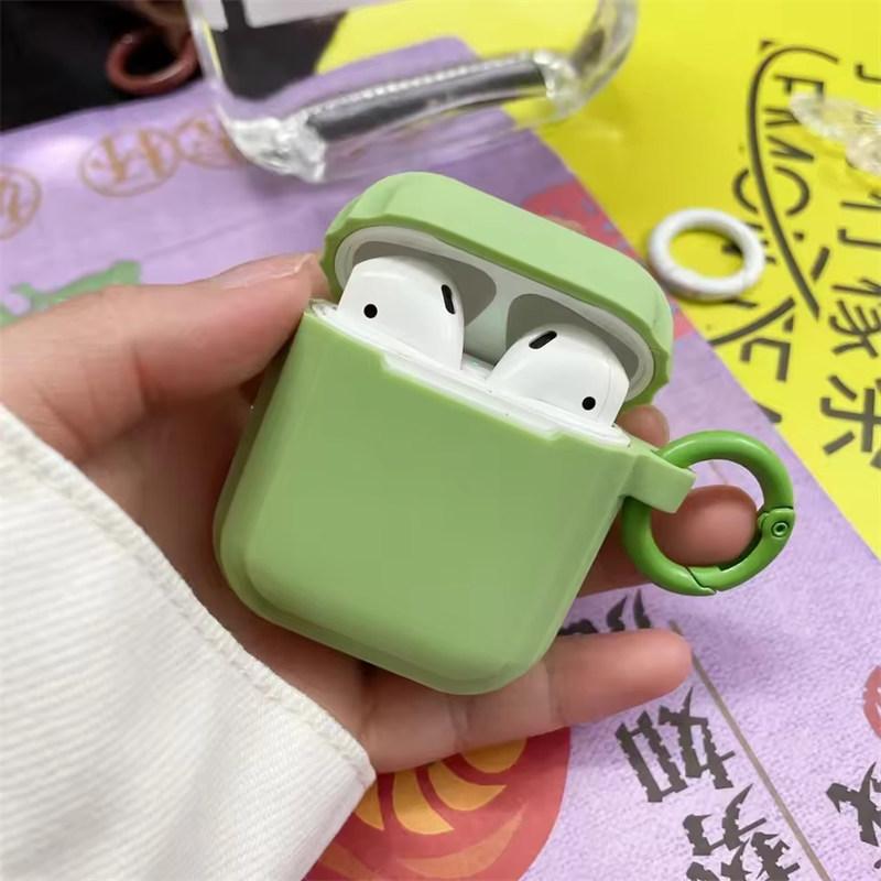 Jednoduché měkké tekuté silikonové pouzdro pro AirPods 4 3 bezdrátová Bluetooth sluchátka ochranný kryt pro Apple airpods Pro3 2 1 Funda