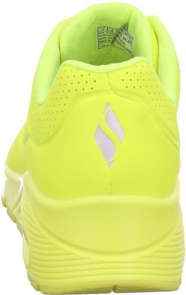 Skechers Uno Night Shades Women's Sneakers (73667) Neon Yellow
