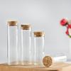 In Stock: 30 Straight-Opening Cork Stopper Glass Bottles - Rose Flower, Candy, and Agarwood Test Tube Packaging