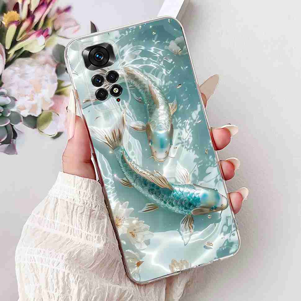 For Xiaomi Redmi Note 11 Pro 4G Case New Fashion Soft Silicone Phone Case For Redmi Note 11 11E Note11E Pro Cover Housing 6.67"