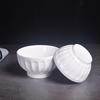 Pure White Ceramic Multi-Purpose Bowl for Noodles, Ramen, Soup, Desserts, Porridge, Vegetables, and Rice.
