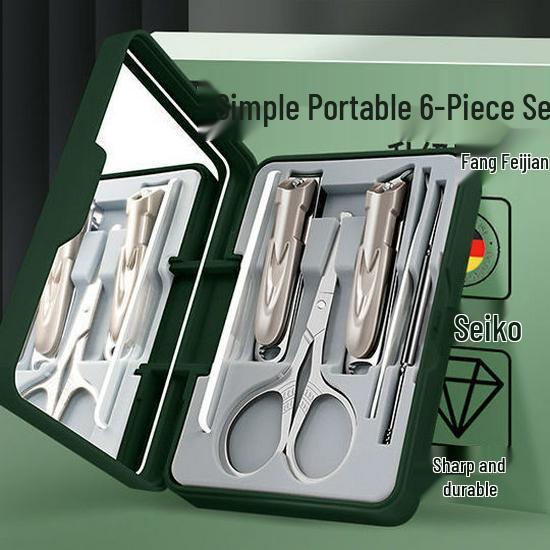 Premium Smudge-Proof & Splash-Proof Nail Clipper Set for Men and Women