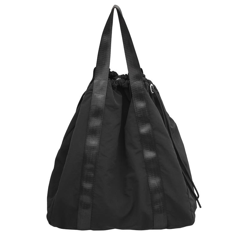 

TS JYL laptop bag,Japanese INS Minimal Handbag Large Multi Shoulder Light Women Backpack One size fits all чёрный